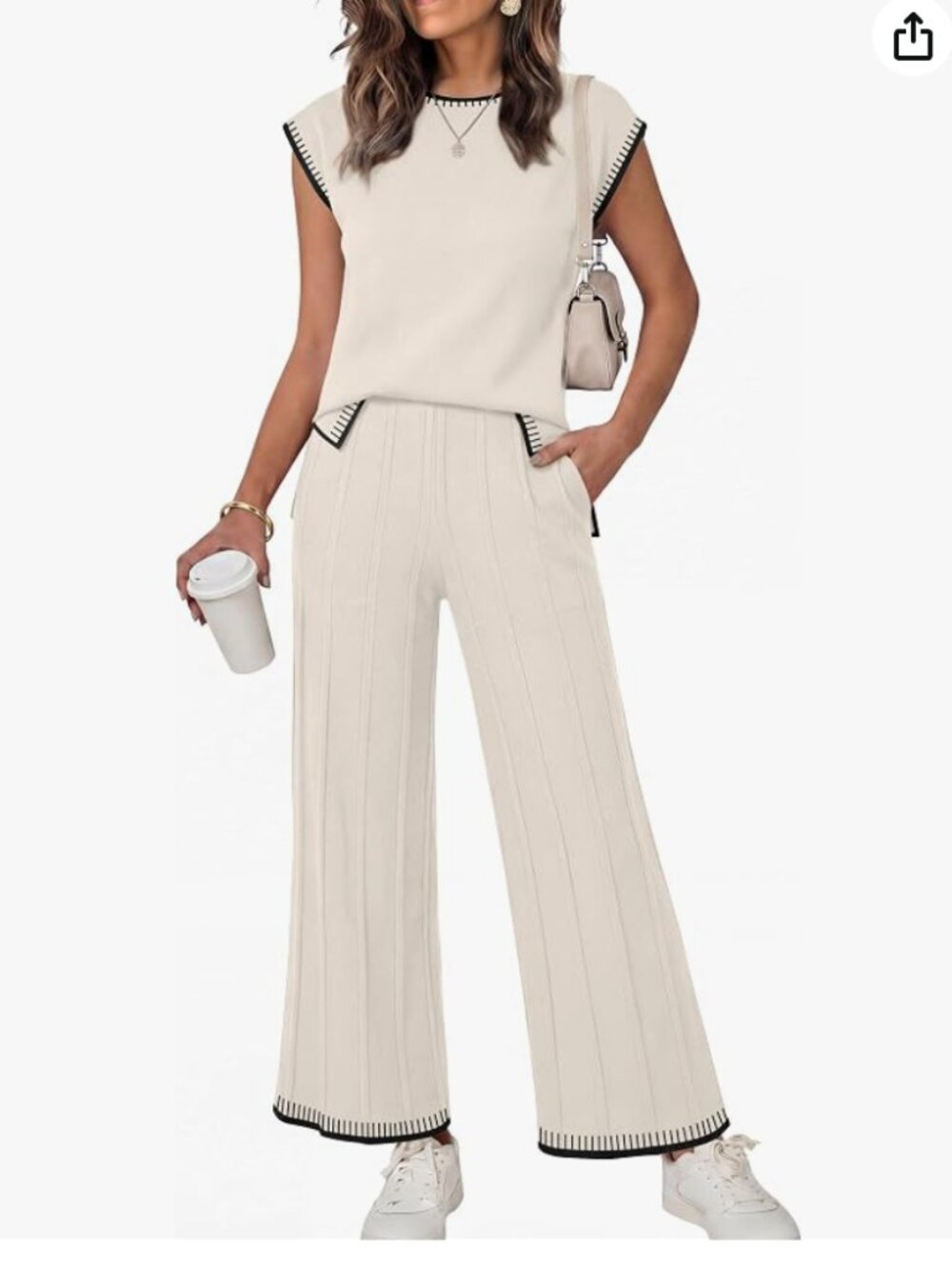 Amazon ANRABESS Two Piece Sets for Women Lounge